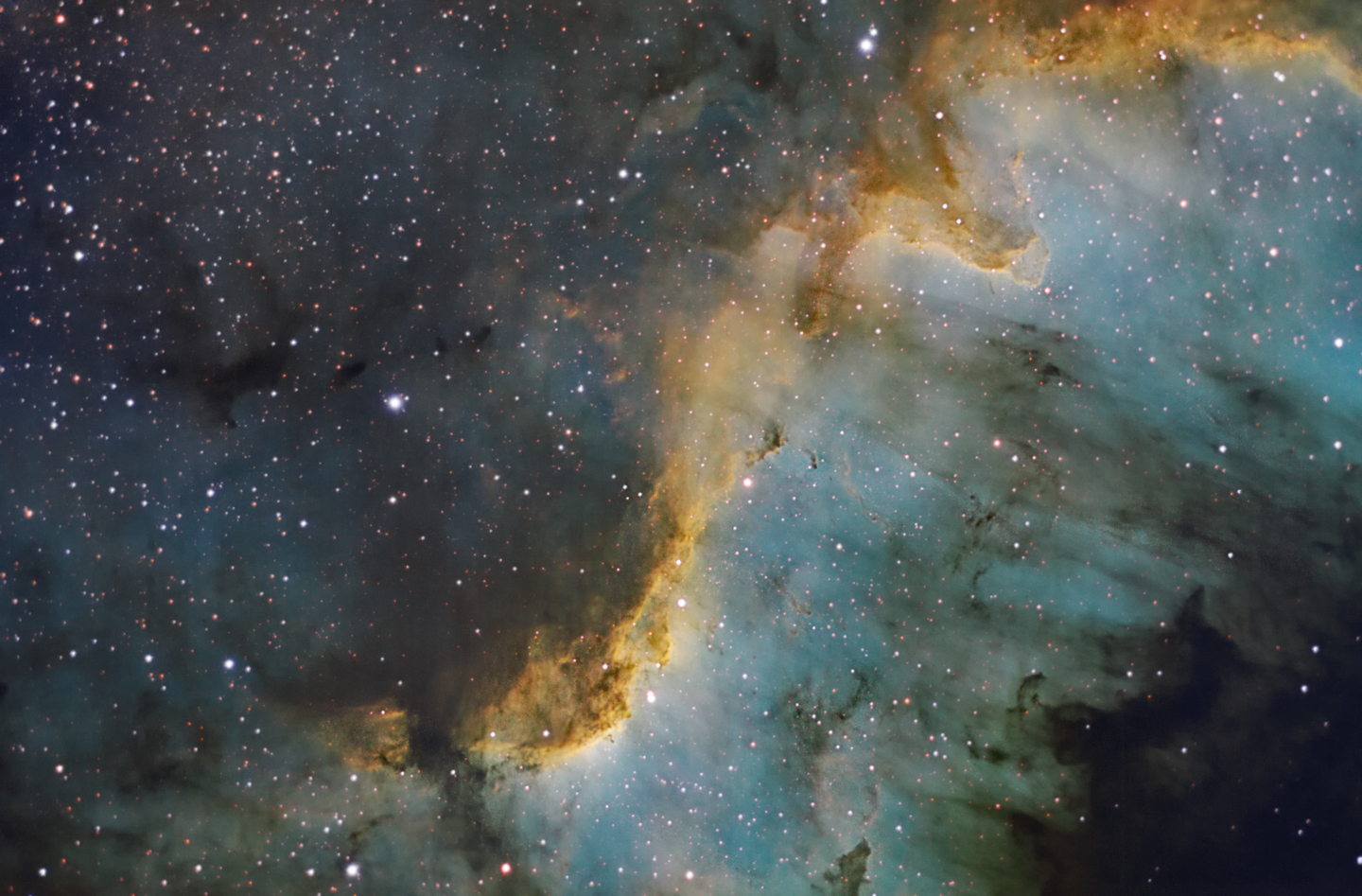 The Wall NGC7000 in SHO