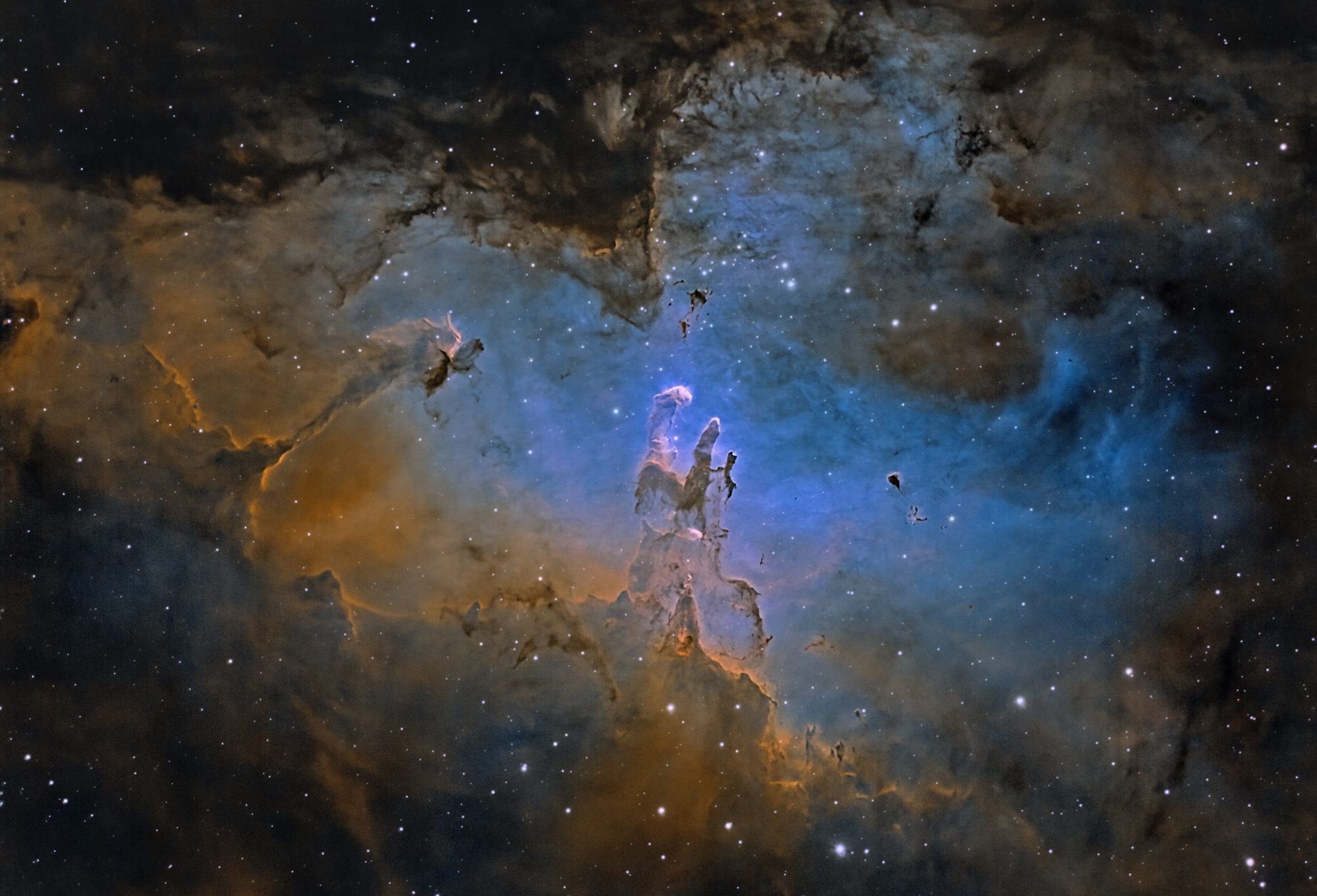 Eagle Nebula with Pillars of Creation